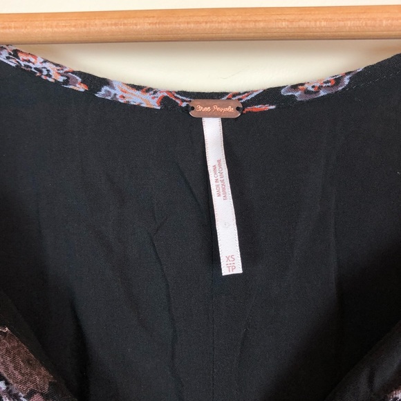 Free people Lucky Loosey Floral Toe Front Tunic - Picture 5 of 7